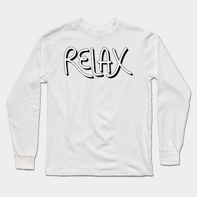 Relax Long Sleeve T-Shirt by Seedsplash